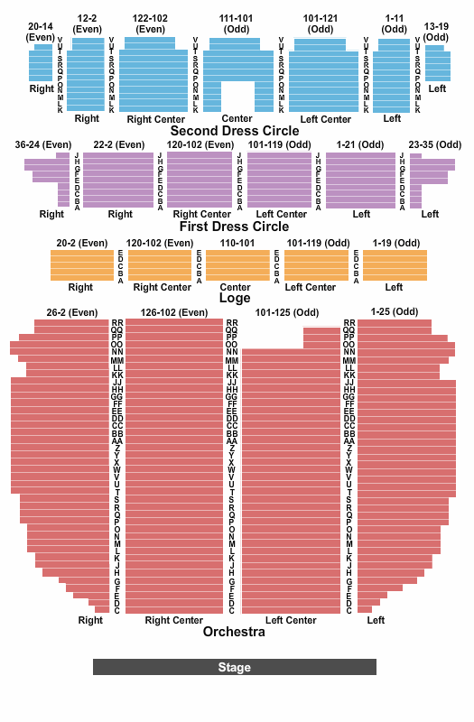 Providence Performing Arts Center Cirque du Soleil Seating Chart